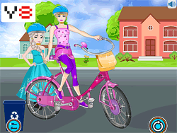 Princess Bicycle Cleaning - Girls - DOLLMANIA.COM