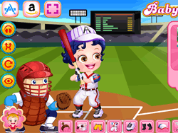 Baby Hazel Baseball Player Dressup - Girls - DOLLMANIA.COM