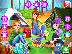 Camping School Trip - Girls - DOLLMANIA.COM