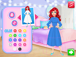 Princess Retro Chic Dress Design - Girls - DOLLMANIA.COM