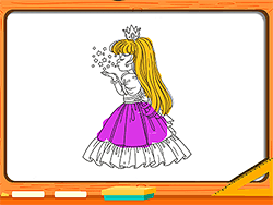 Beautiful Princess Coloring Book - Girls - DOLLMANIA.COM