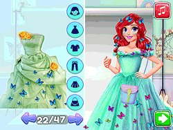 Fashionista Watercolor Fantasy Dress - Girls - DOLLMANIA.COM