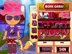 Dora Fashion Guru Game
