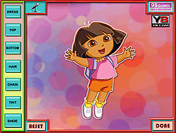 Dora Dress up Game