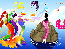 Mermaid Dress up - Girls - DOLLMANIA.COM