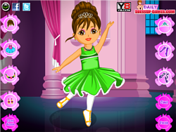 Dora Ballet Dress Up Game
