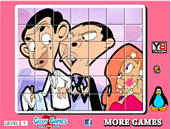 Mr Bean  spin puzzle