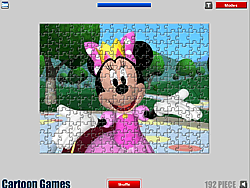 Minnie Mouse Jigsaw Game