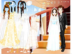 Wedding Couple Dressup - DOLLMANIA.COM