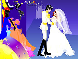 Colorful Wedding Dressup