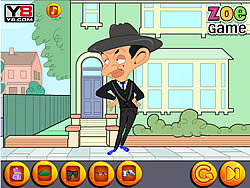 Sam with Mr.Bean Dressup Game