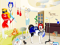 Dogs at the Vet Dress Up