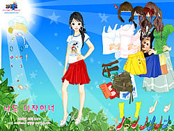 Sun and Leaves Dressup
