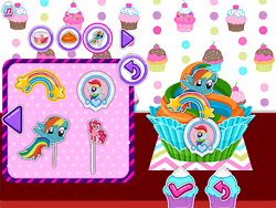 Baby Princess Little Pony Cupcakes