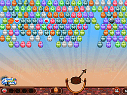 Bubble Shooter Easter Game