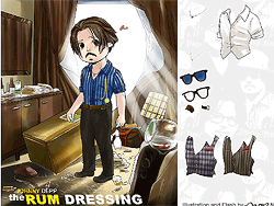 Johnny Depp The Rum Dressing